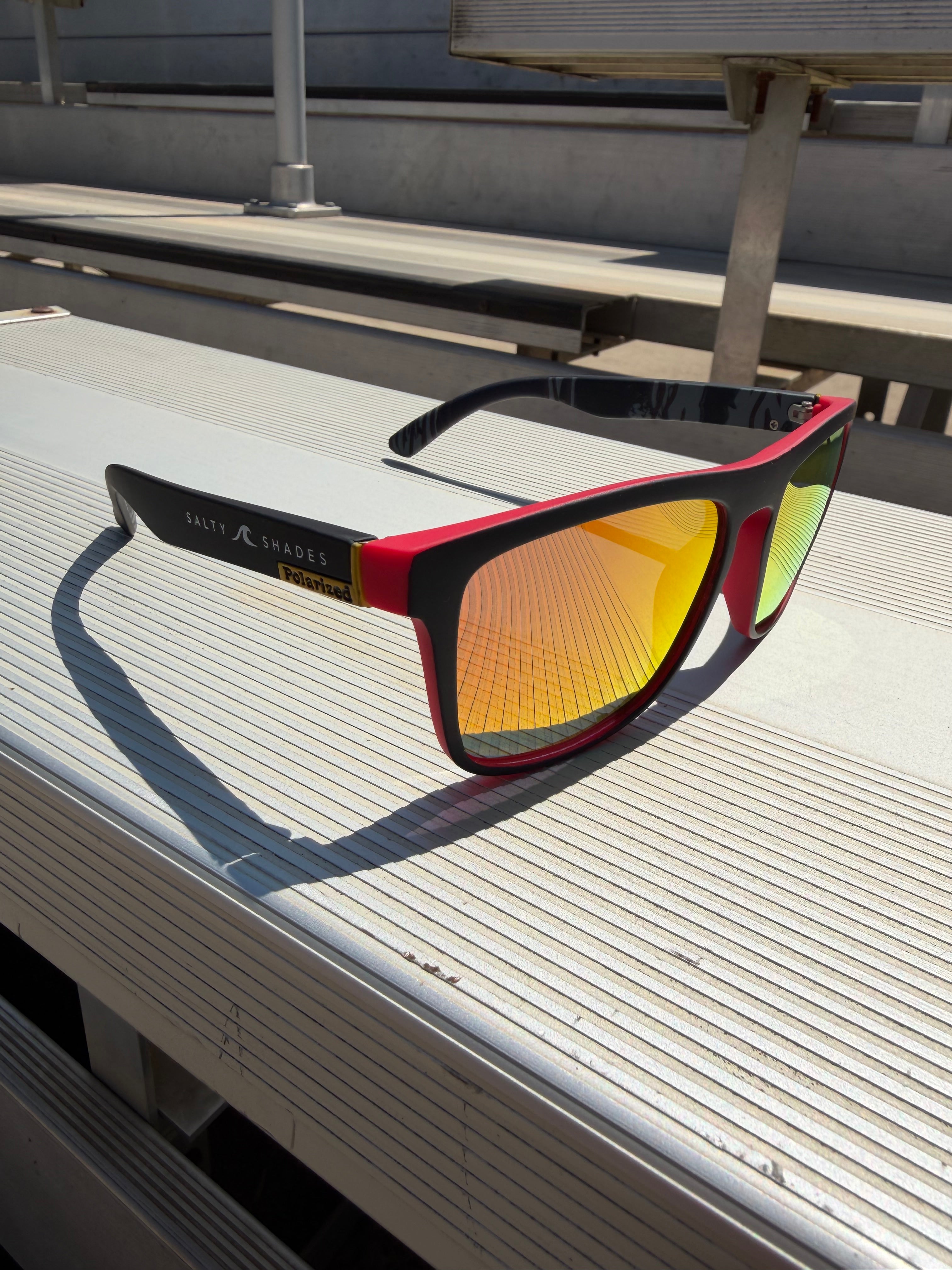 Sunset Rush – Polarized Orange Mirror Sunglasses