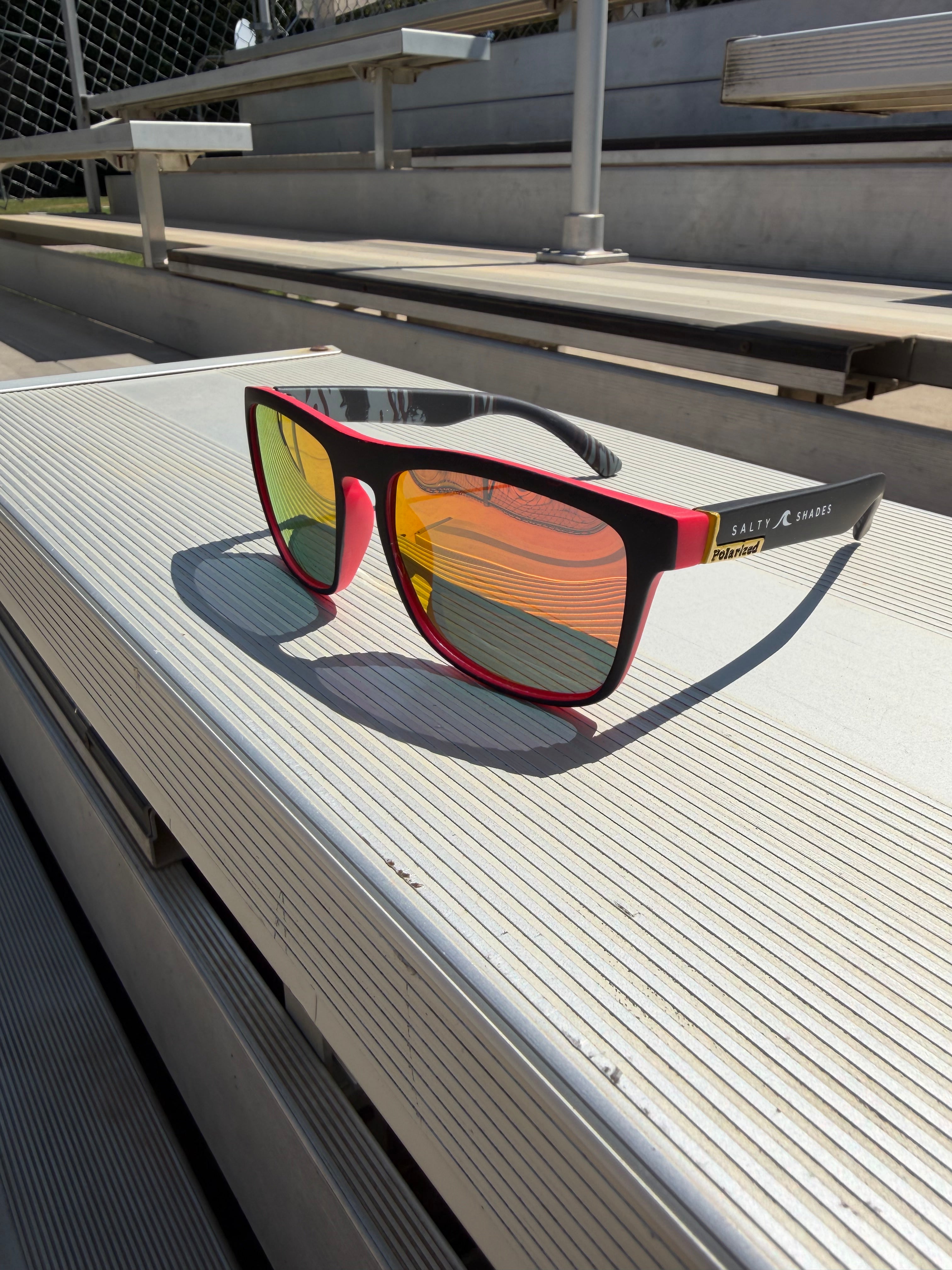 Sunset Rush – Polarized Orange Mirror Sunglasses