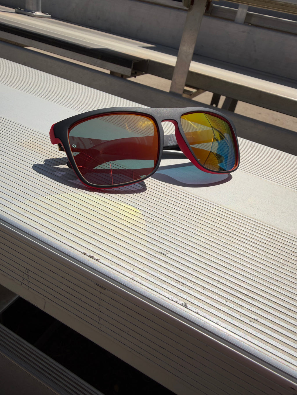 Sunset Rush – Polarized Orange Mirror Sunglasses