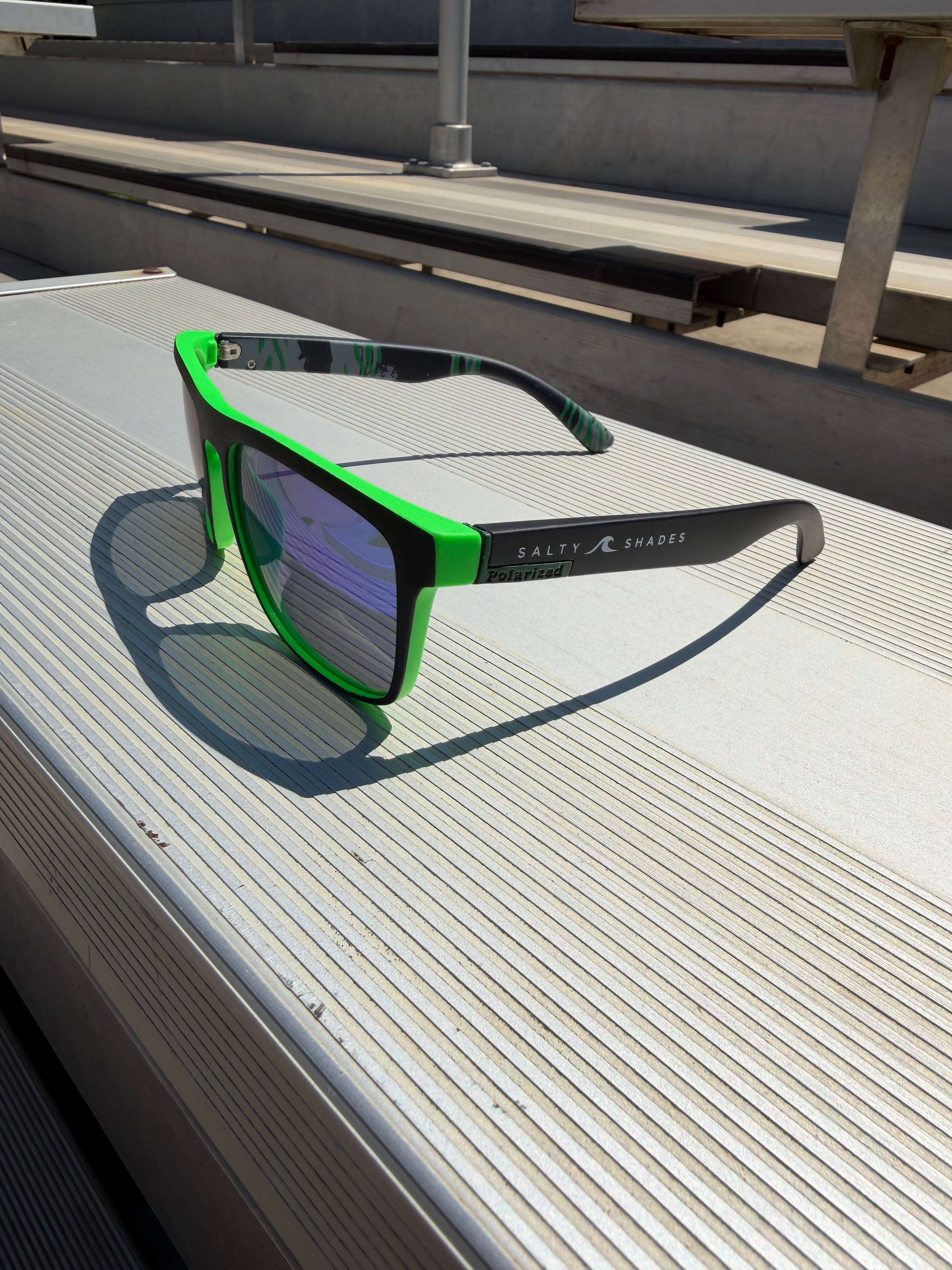 Green Flash – Polarized Blue-Violet Mirror Sunglasses