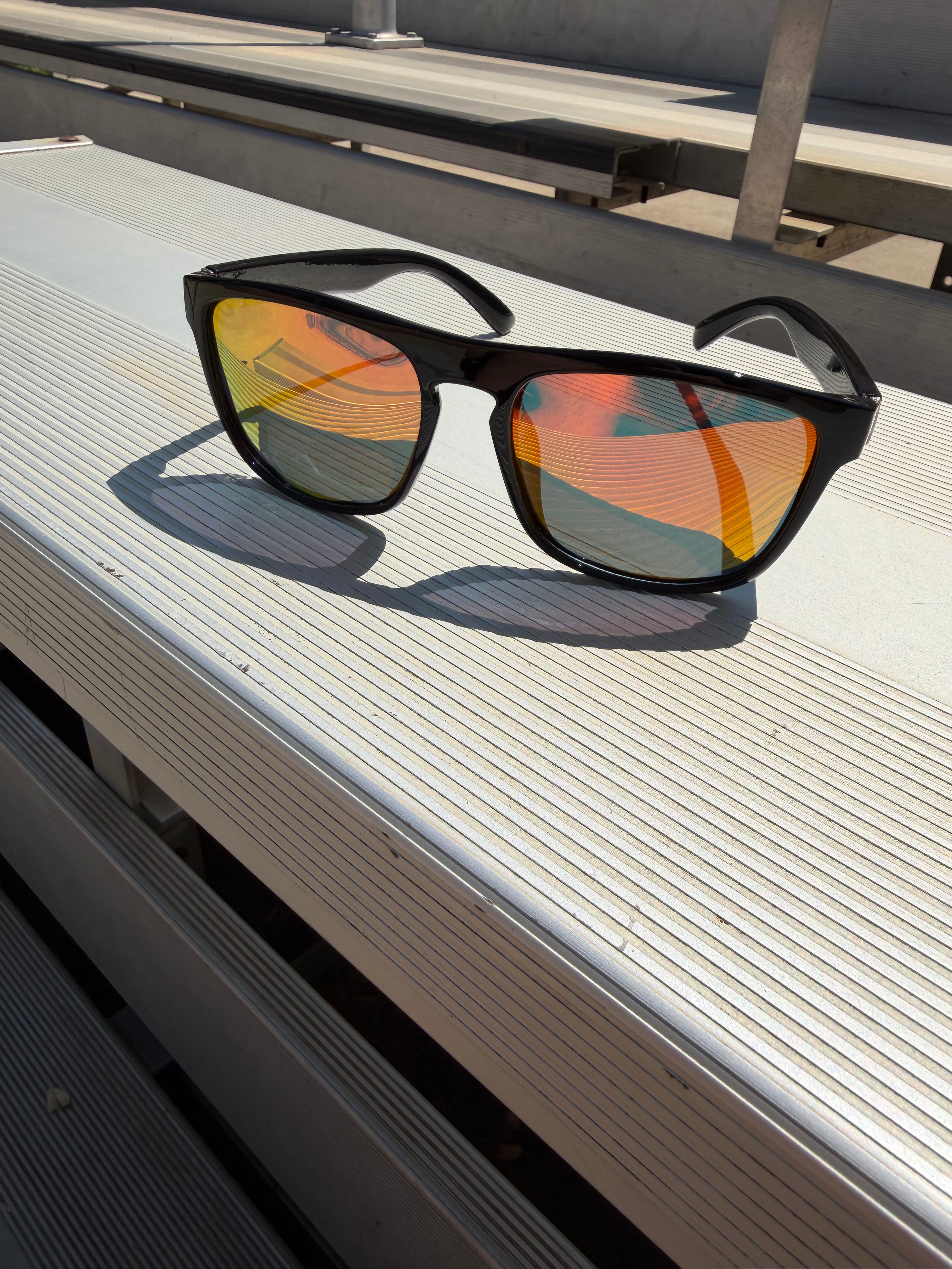 Tide Shift – Polarized Gold Mirror Sunglasses