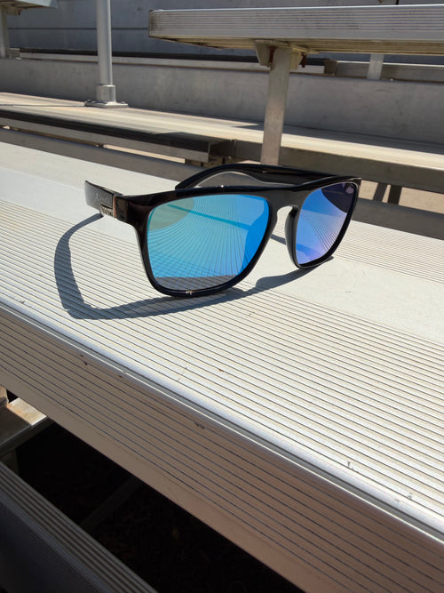 Midnight Current – Polarized Blue Mirror Sunglasses