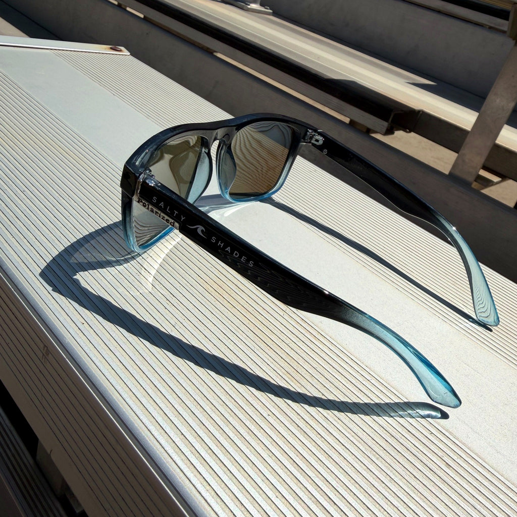 High Tide – Blue Mirror Polarized Sunglasses